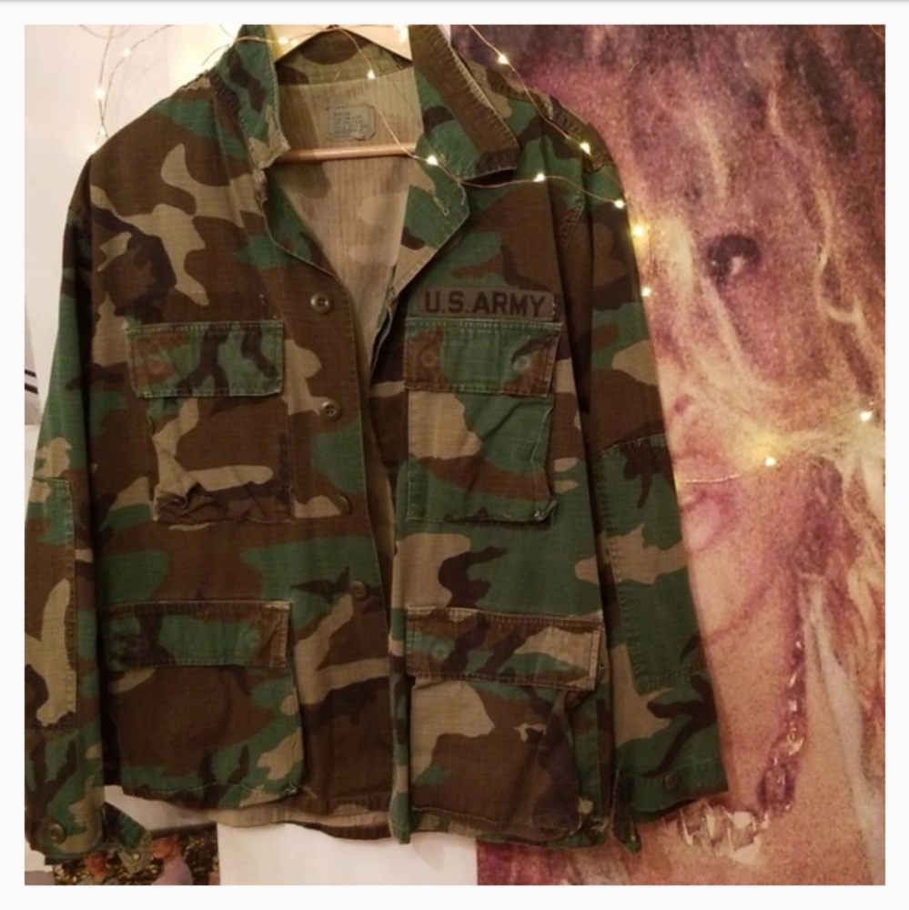 Camouflage Army  Military utility jackets